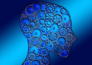 gears, head, silhouette, profile, face, function, together, interaction, drive, team, technology, way of thinking, mechanics, transmission, how works, interaction, interaction, interaction, interaction, interaction