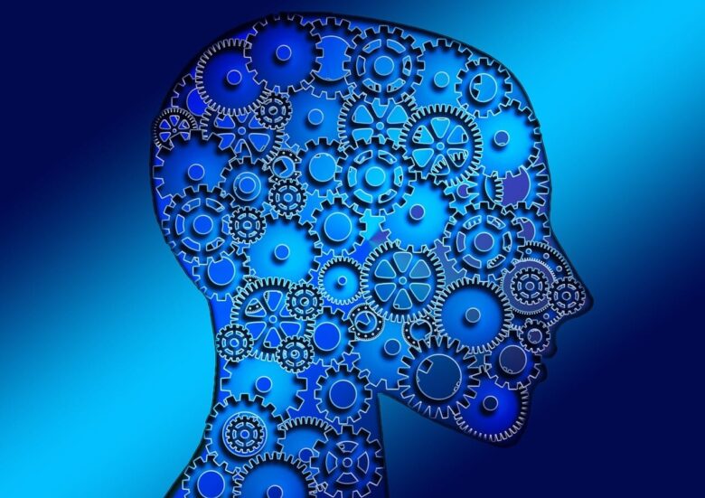 gears, head, silhouette, profile, face, function, together, interaction, drive, team, technology, way of thinking, mechanics, transmission, how works, interaction, interaction, interaction, interaction, interaction